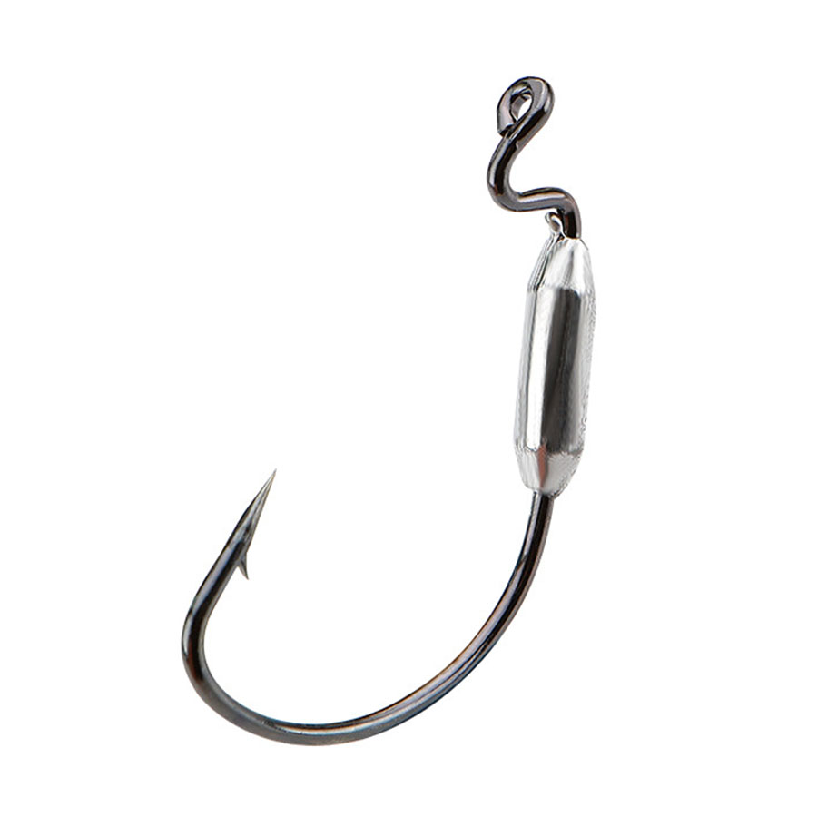เหยื่อหนอนนุ่ม 5 ชิ้น 1/0 #    - Fishing Hook Offset บทวิจารณ์และราคา