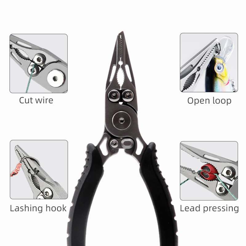 ที่คีบปลาปากแหลมสแตนเลสแบบพกพา - Fishing Hook Sharpener บทวิจารณ์และราคา