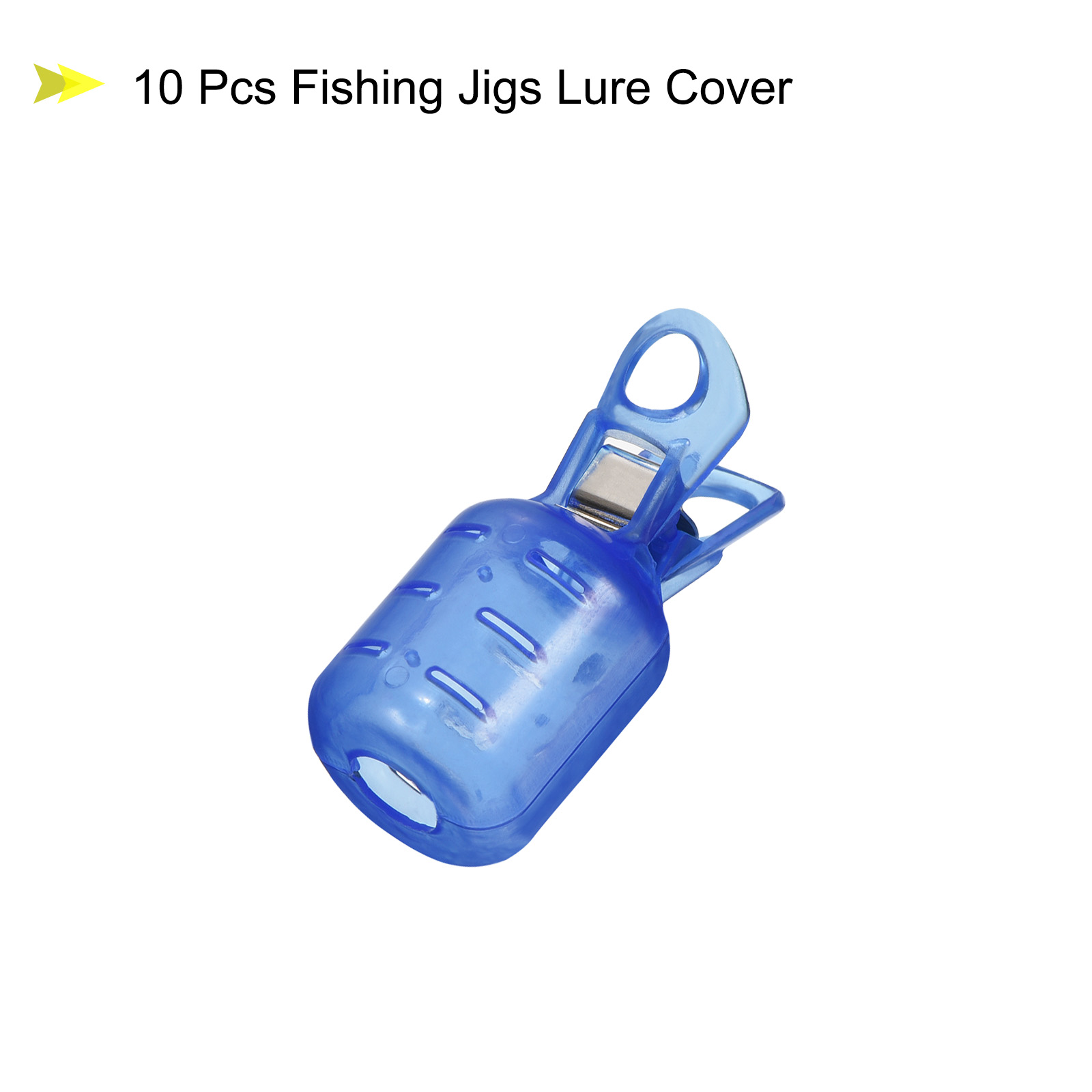 10 ชิ้นขนาดเล็กปลาหมึก Jig Hoo - Fishing Hook Box บทวิจารณ์และราคา