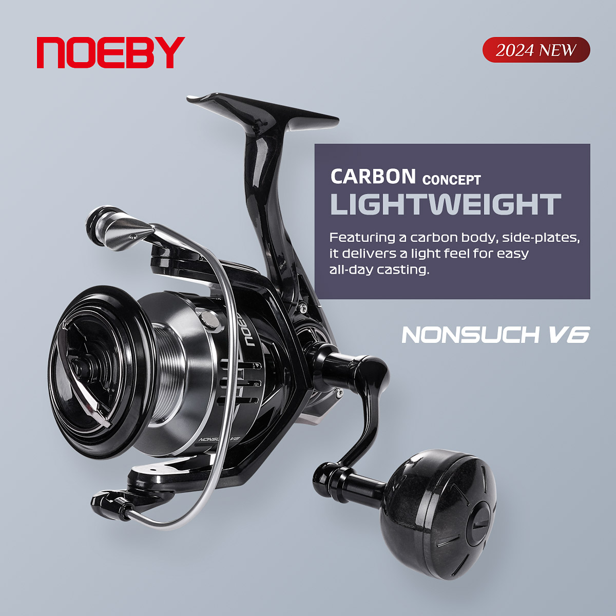 Noeby Carbon Spinning Fishing  - Daiwa Reel Bg บทวิจารณ์และราคา