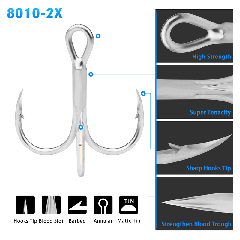 PROBEROS 20ชิ้น/ล็อตน้ำเค็มตกป - Fishing Hook Offset บทวิจารณ์และราคา