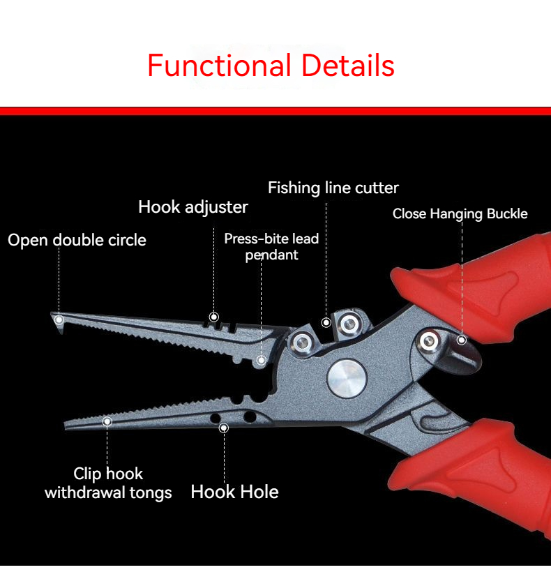 Luya คีมตัดอเนกประสงค์มีความแม - Fishing Hook Sharpener บทวิจารณ์และราคา