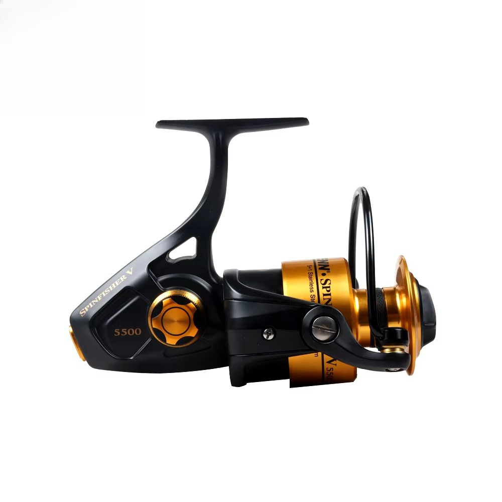 รอกตกปลาแบบสปินนิ่ง SPINFISHER - Penn Reel Spinfisher บทวิจารณ์และราคา