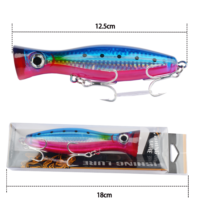 เหยื่อปลอมแบบลอยน้ำ 43 กรัม 1  - Fishing Hook Size บทวิจารณ์และราคา