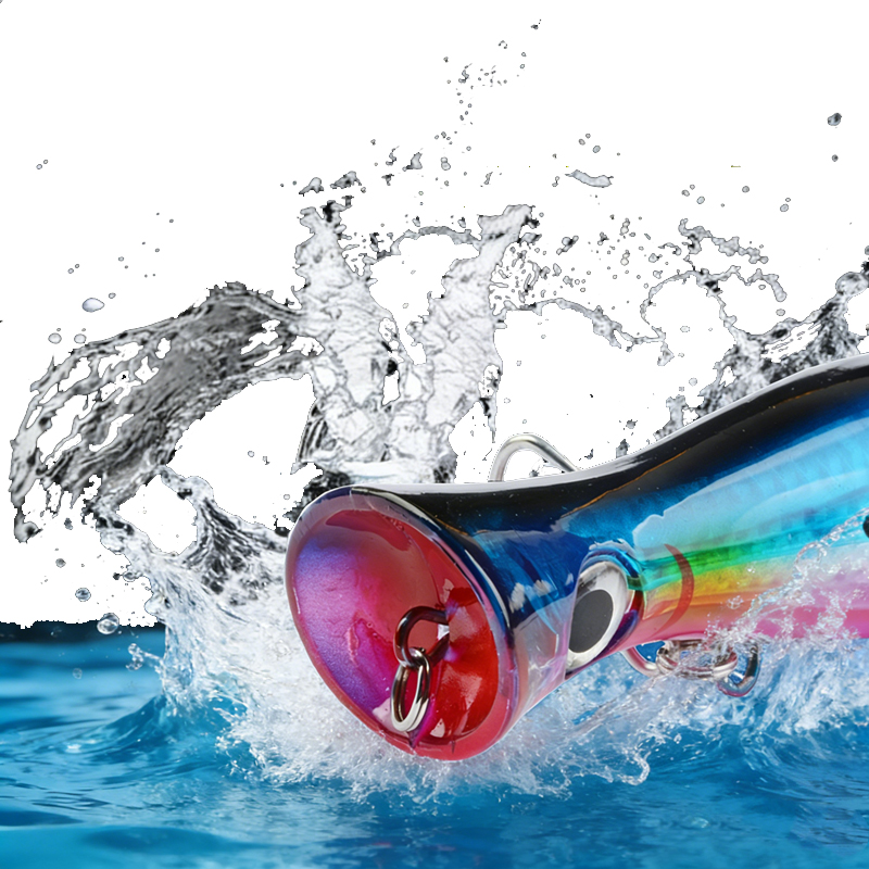 เหยื่อปลอมแบบลอยน้ำ 43 กรัม 1  - Fishing Hook Size บทวิจารณ์และราคา