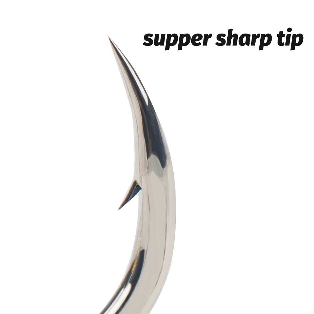 10PCS ปลาใหญ่ตะขอ 1/0-7/0 Supe - Fishing Hook Circle บทวิจารณ์และราคา