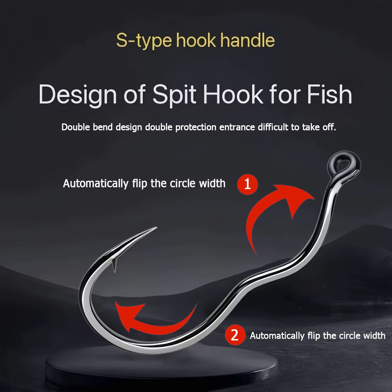เบ็ดตกปลาเหล็กกล้าคาร์บอนสูงแบ - Fishing Hook Assortment บทวิจารณ์และราคา