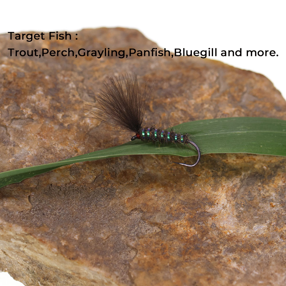 5/6 ชิ้น CDC Parachute Dry Fly - Fishing Hook Size บทวิจารณ์และราคา