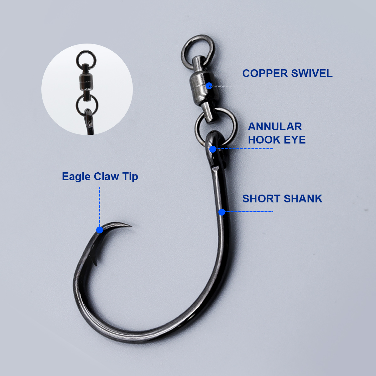 ZYZHE 3/6/9 ชิ้น ตะขอเกี่ยววงก - Fishing Hook Barbless บทวิจารณ์และราคา
