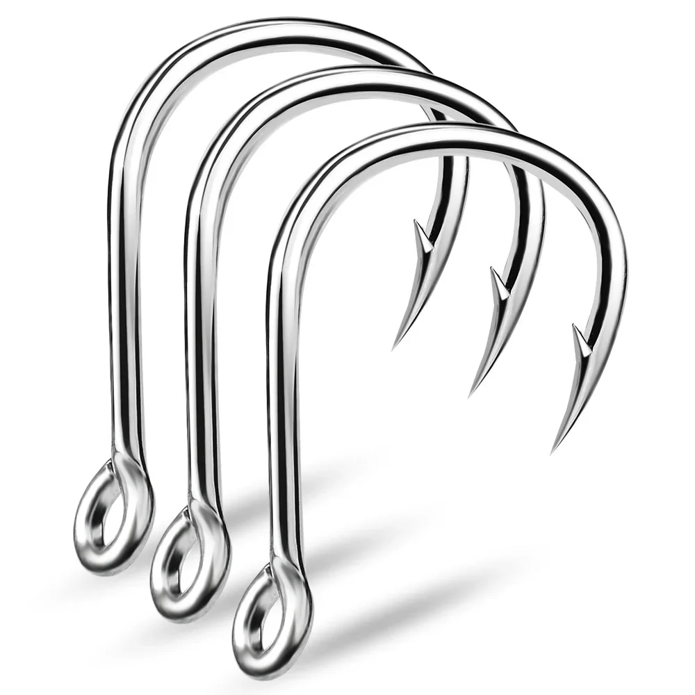 แหวน Eye Fishhooks ตะขอตกปลา S - Fishing Hook Barbless บทวิจารณ์และราคา