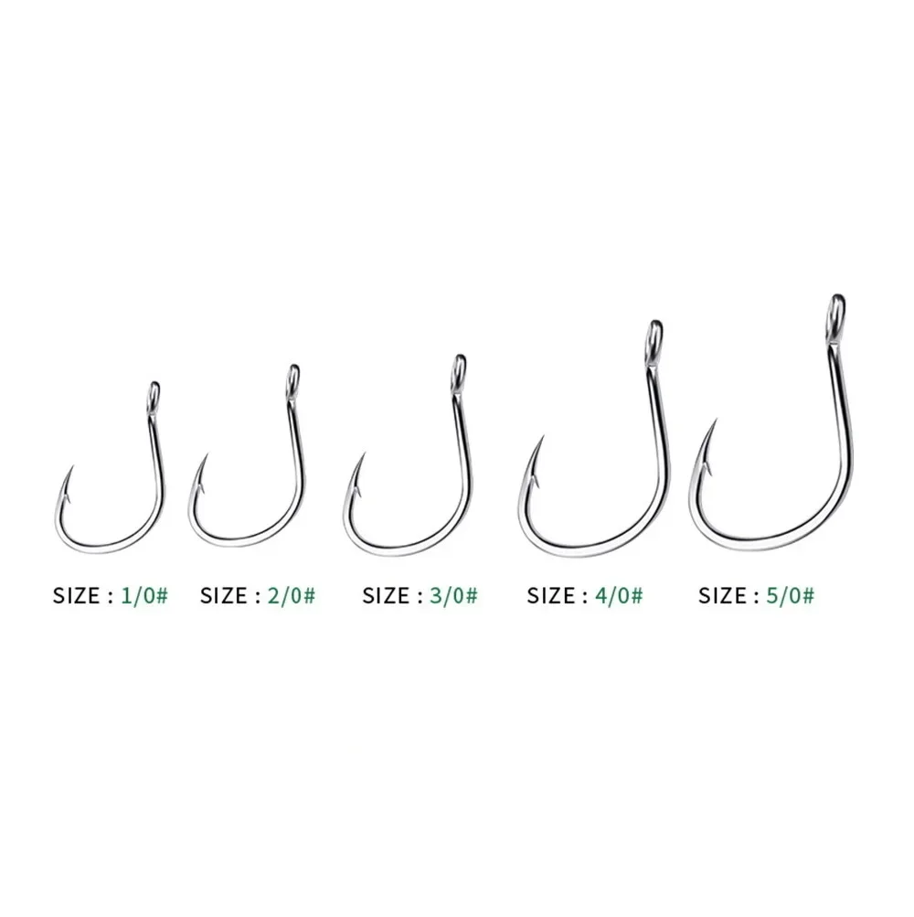 แหวน Eye Fishhooks ตะขอตกปลา S - Fishing Hook Barbless บทวิจารณ์และราคา