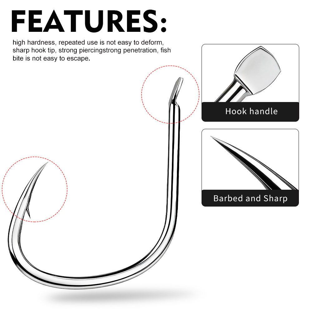 เบ็ดตกปลา Proberos 20 ชิ้น/กล่ - Fishing Hook Circle บทวิจารณ์และราคา