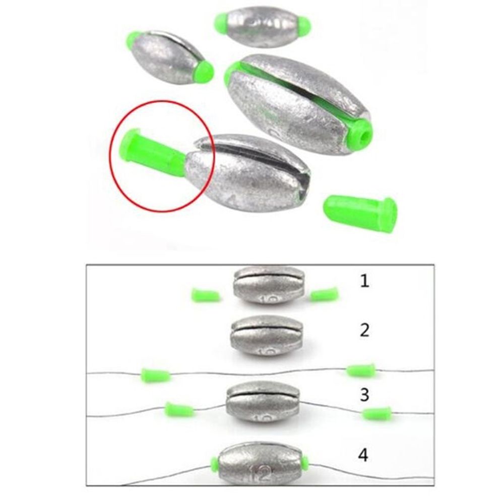 10ชิ้นตะกั่วตะกั่วตกปลาแบบจมแม - Fishing Hook Sharpener บทวิจารณ์และราคา